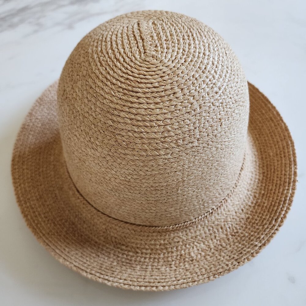 NWT Helen Kaminski Prima 8 Raffia Hat – Elegant Sun-Ready Style ☀️🧢(#800) - Picture 2 of 13